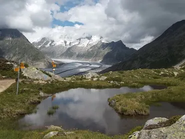 2014年 スイス旅行 一日目 アレッチ氷河とブリーク』アレッチ氷河周辺(スイス)の旅行記・ブログ by ken