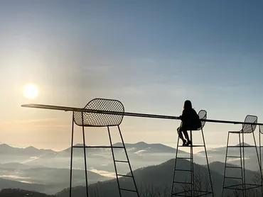 標高1,088ｍ！雲海テラスの絶景スポット【星野リゾート トマム】