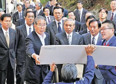 石原慎太郎さん死去 県内で惜しむ声 八ツ場ダム建設推進 尽力 