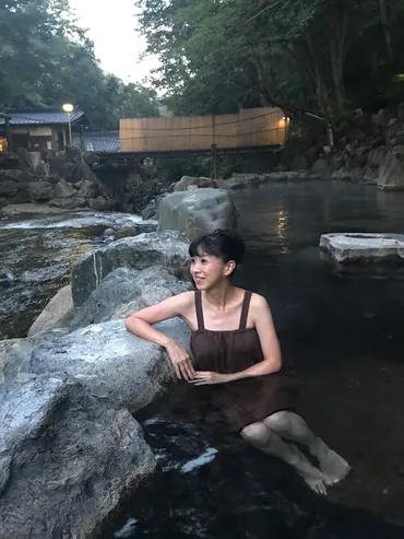 温泉ソムリエの資格をもつ西村知美さん自宅のお風呂公開 おすすめの入浴法と大好きな温泉地3選 (1/1)