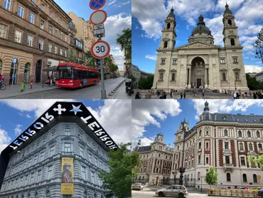 徒歩でまわれる、ブダペスト観光。国会議事堂の夜景に感動。ゲッレールトの丘に登る。 負の歴史、ドナウ川遊歩道の靴を見学。 