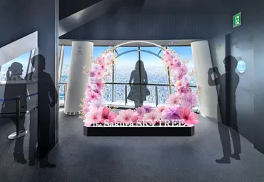 2025】東京スカイツリー（R）で桜イベントを初開催！フォトスポットやスイーツも 