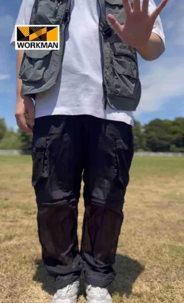 ワークマン】「エアロガードステルス2WAYパンツ」が超使える！蚊に刺されにくいからアウトドアでも安心～ 