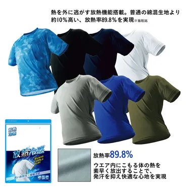 ワークマンオンラインストアブログ ウェア内を涼しく快適に保つ 499円のTシャツ
