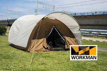 ワークマン初大型TCテント】3wayの不思議デザインは迷走か名作か？レビューしてみた 
