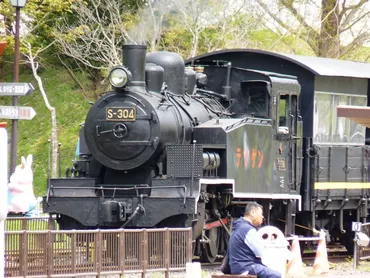 三笠市幌内 三笠鉄道記念館のSL保存機（動態保存テツゲンS