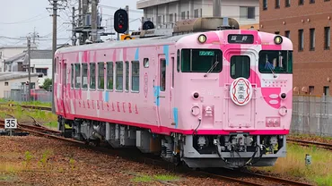 ピンクの観光列車「SAKU美SAKU楽」、レトロなボンネットバスで行く岡山ぶらり旅のすすめ