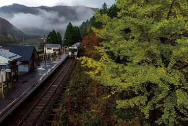 駅舎のある風景 高屋駅【陸羽西線】