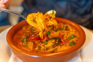 リスボンの人気店UMA（ウマ）で絶品シーフードリゾット（アローシュ・デ・マリスコ）を味わう