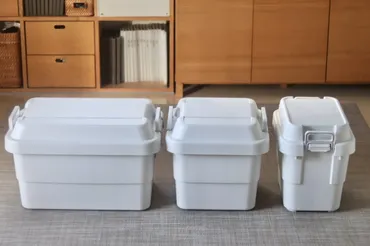 無印良品】「ポリプロピレン頑丈収納ボックス」が優秀すぎる！ 防災備蓄・アウトドア…幅広く使える万能選手 