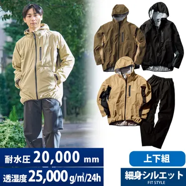 ワークマンオンラインストアブログ ワークマンでベストセラーのレインウェア「イナレムストレッチレインスーツ」の秘密に迫る！