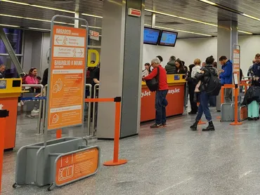 ヨーロッパLCCのイージージェット（easyJet）！機内持込や受託手荷物などの注意点