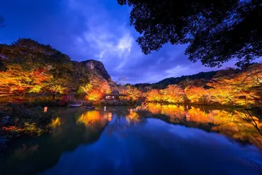 御船山楽園の紅葉(佐賀県) 