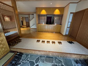 四万温泉「中生館」宿泊記ブログ「足元湧出の極上湯！森に暮らすような癒し宿」 