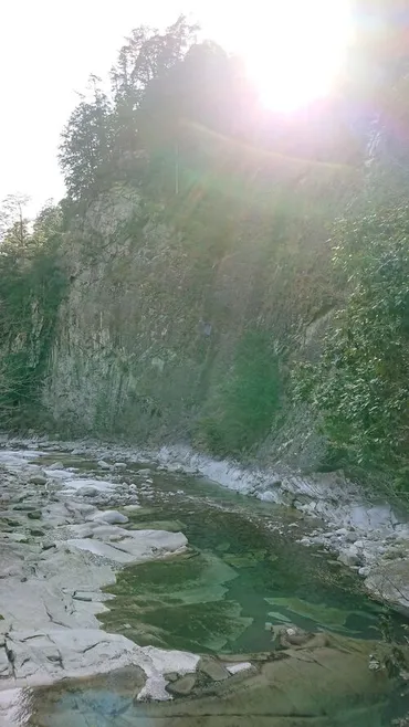 高知県 いの町 UFOラインと愛媛県 面河渓谷の仁淀ブルー』面河渓周辺(愛媛県)の旅行記・ブログ by こたままさん【フォートラベル】