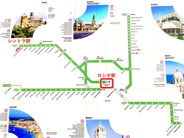 画像解説】電車で簡単◎リスボンからシントラへの行き方・チケット・現地交通情報│みんとらべる