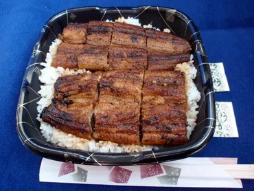 うなぎ弁当・新所原駅弁［駅弁の小窓］