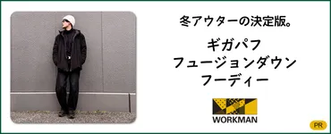 ワークマンオンラインストアブログ 冬アウターの決定版。ギガパフフュージョンダウンフーディー