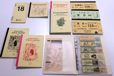 ちょっとお洒落な、切符素材のグッズたち…Kumpel 