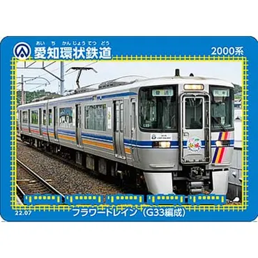 愛知環状鉄道「鉄カード」第17弾配布
