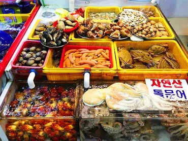 釜山・チャガルチ市場を満喫!韓国最大級の海産市場をレポートします!