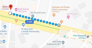 プラカノンエリアのカフェと物件！快適な滞在を実現？プラカノンエリアのカフェと最上階スタジオ：快適さと利便性を追求
